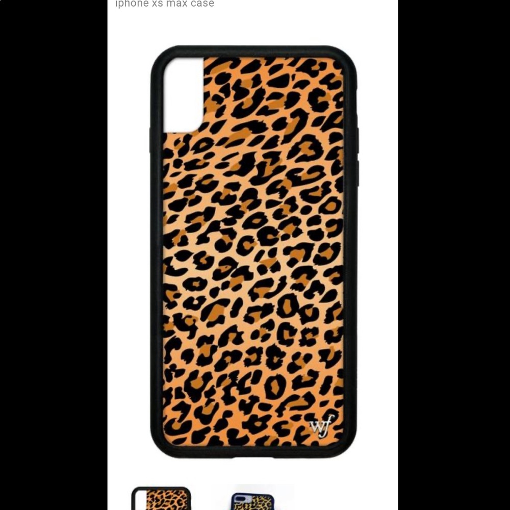 Wildflower Cases Leopard iPhone XS max case